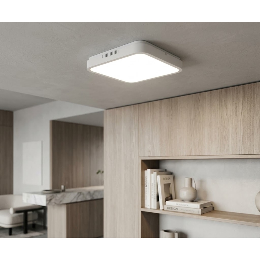 Brilagi - Plafonnier LED pour salle de bains ZENNA LED/24W/230V 34,5x34,5 cm IP44 blanc