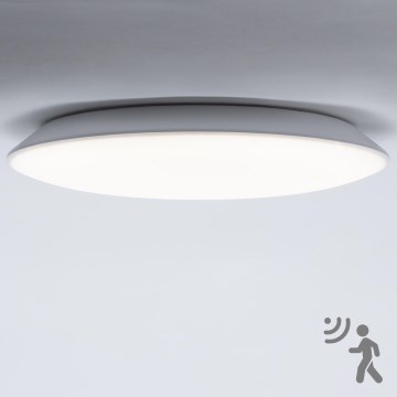 Brilagi - Plafonnier LED pour salle de bains avec capteur VESTAS LED/12W/230V Ø 23 cm 3000K IP54