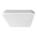 Brilagi - plafonnier LED pour salle de bains avec capteur ZENNA LED/18W/230V 28,5x28,5 cm IP44 blanc + télécommande