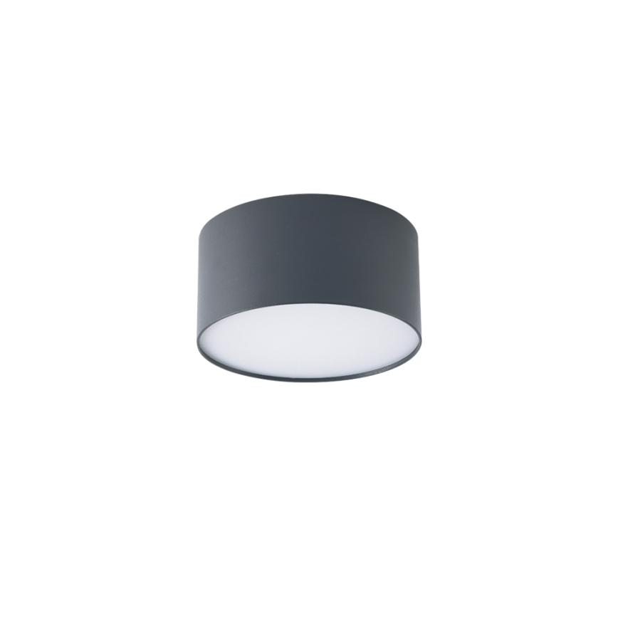 Brilagi - Plafonnier LED de salle de bains FORIS LED/14W/230V Ø 12 cm anthracite IP44