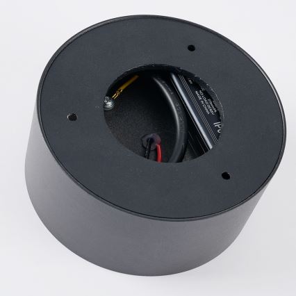 Brilagi - Plafonnier LED de salle de bains FORIS LED/14W/230V Ø 12 cm anthracite IP44