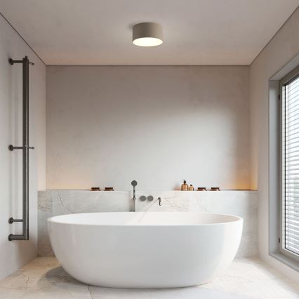 Brilagi - Plafonnier LED pour salle de bains FORIS LED/14W/230V Ø 12 cm beige IP44