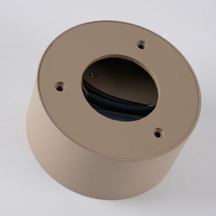 Brilagi - Plafonnier LED pour salle de bains FORIS LED/14W/230V Ø 12 cm beige IP44