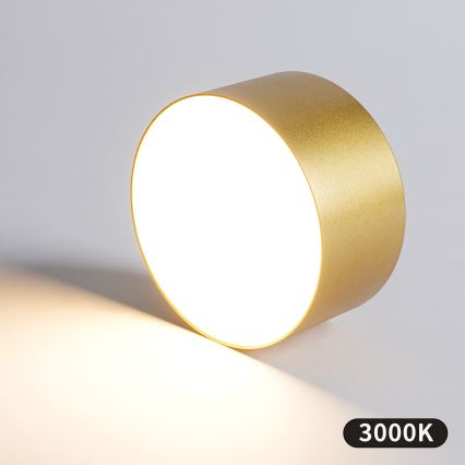 BRILAGI - Plafonnier LED pour salle de bains FORIS LED/14W/230V Ø 12 cm doré IP44
