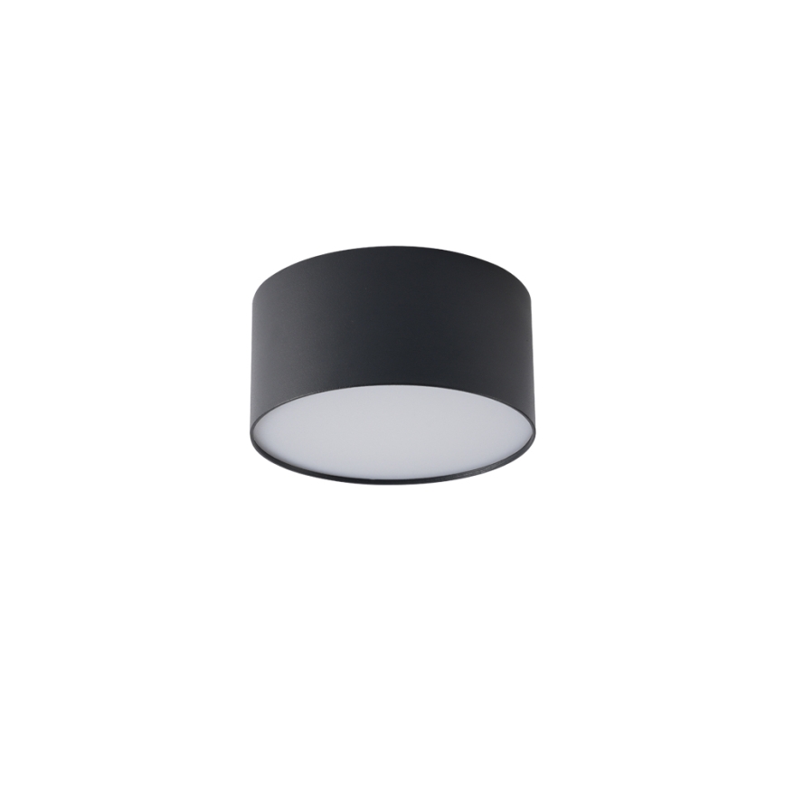 Brilagi - Plafonnier LED de salle de bains FORIS LED/14W/230V Ø 12 cm noir IP44