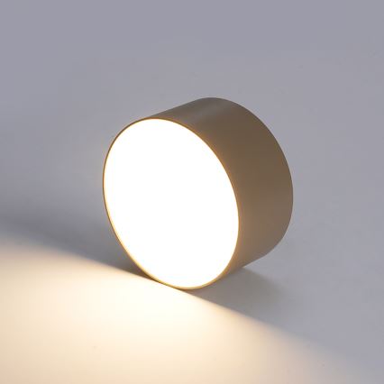 Brilagi - Plafonnier LED pour salle de bains FORIS LED/20W/230V Ø 15 cm beige IP44
