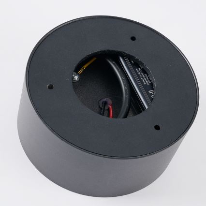 Brilagi - Plafonnier LED pour salle de bains FORIS LED/9W/230V Ø 9 cm anthracite IP44 CRI 90