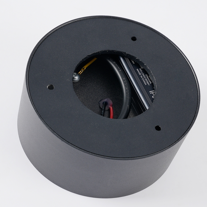 Brilagi - Plafonnier LED pour salle de bains FORIS LED/9W/230V Ø 9 cm anthracite IP44 CRI 90