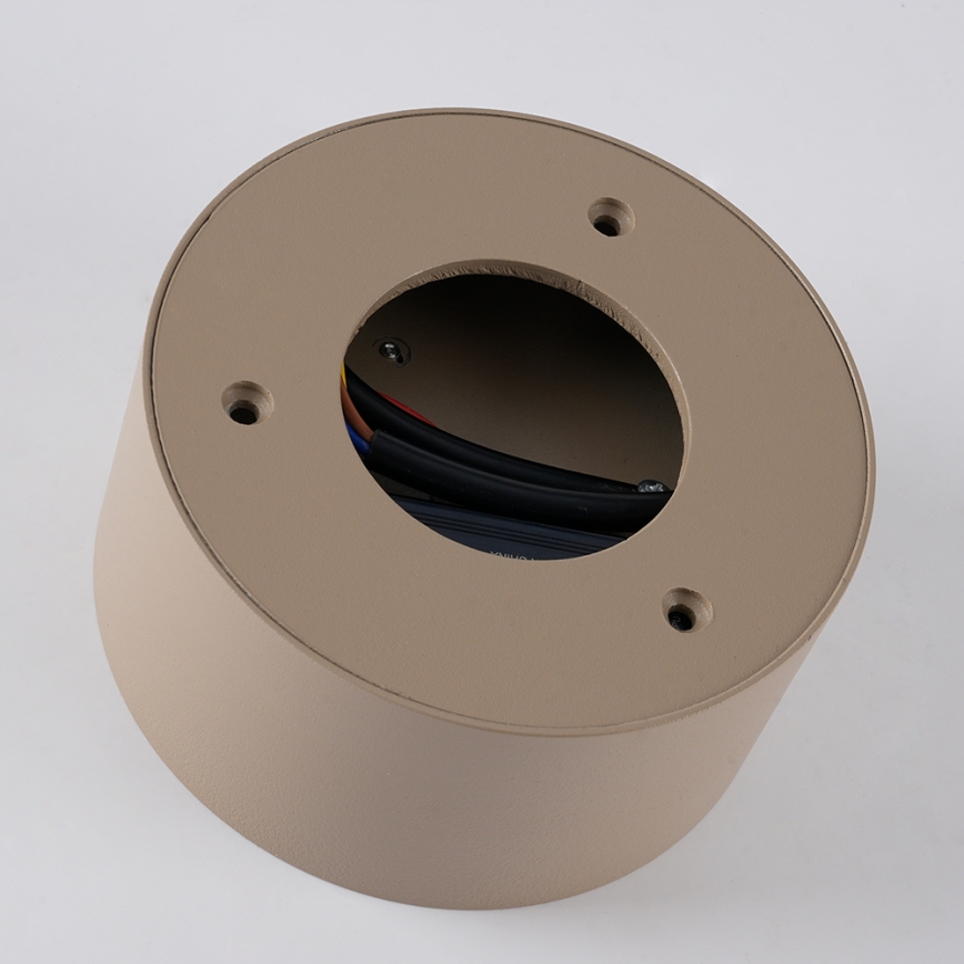 Brilagi - Plafonnier LED pour salle de bains FORIS LED/9W/230V Ø 9 cm beige IP44 IRC 90