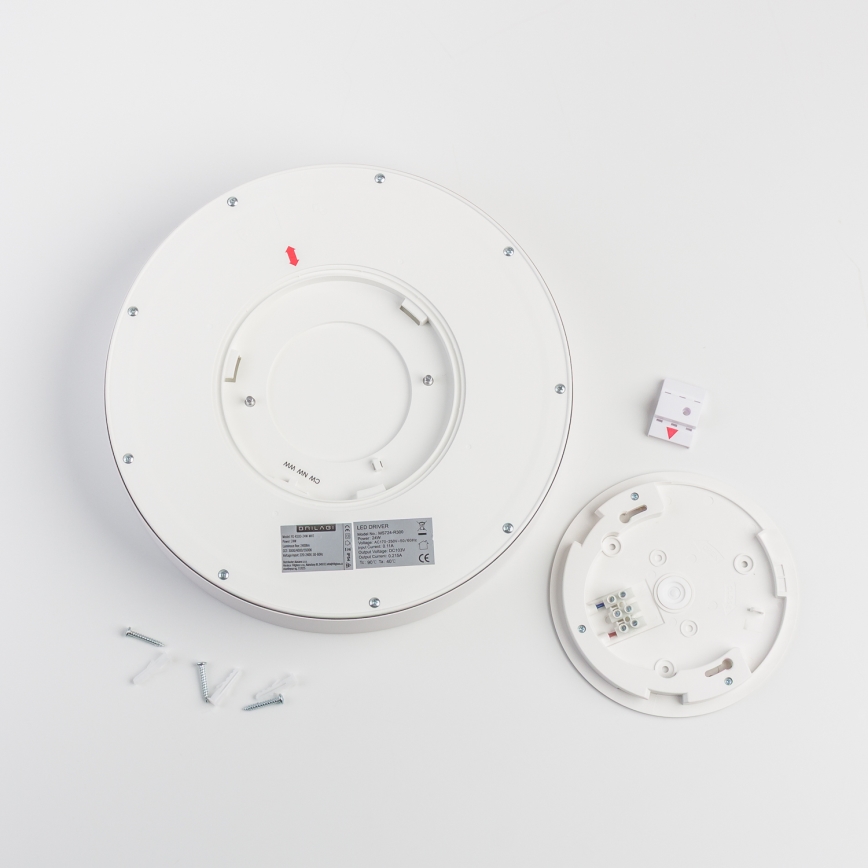Brilagi - Plafonnier LED pour salle de bains POOL LED/24W/230V 3000/4000/5500K Ø 30 cm IP54 blanc