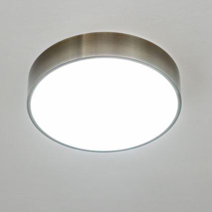 Brilagi - Plafonnier LED pour salle de bains POOL LED/24W/230V 3000/4000/5500K Ø 30 cm IP54 laiton