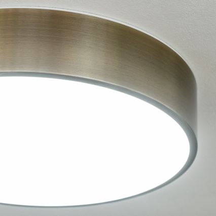 Brilagi - Plafonnier LED pour salle de bains POOL LED/24W/230V 3000/4000/5500K Ø 30 cm IP54 laiton