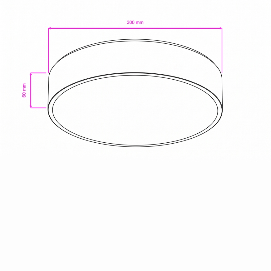 Brilagi - Plafonnier LED pour salle de bains POOL LED/24W/230V 3000/4000/5500K Ø 30 cm IP54 laiton
