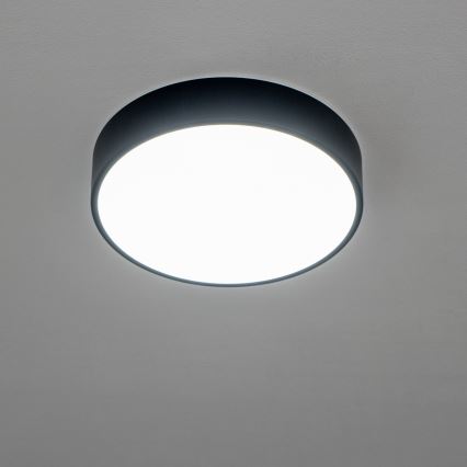 Brilagi - Plafonnier LED pour salle de bains POOL LED/24W/230V 3000/4000/5500K Ø 30 cm IP54 noir