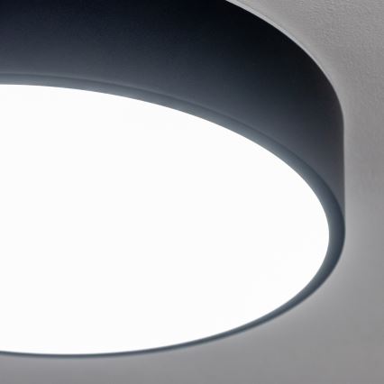 Brilagi - Plafonnier LED pour salle de bains POOL LED/24W/230V 3000/4000/5500K Ø 30 cm IP54 noir