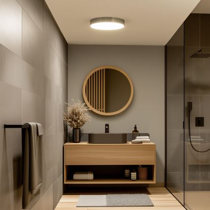 Brilagi - Plafonnier LED pour salle de bains POOL LED/36W/230V 3000/4000/5500K Ø 40 cm IP54 laiton