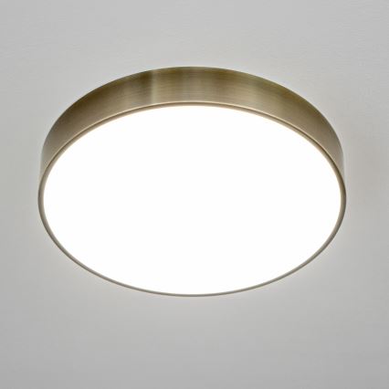 Brilagi - Plafonnier LED pour salle de bains POOL LED/36W/230V 3000/4000/5500K Ø 40 cm IP54 laiton