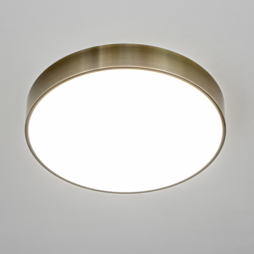 Brilagi - Plafonnier LED pour salle de bains POOL LED/36W/230V 3000/4000/5500K Ø 40 cm IP54 laiton