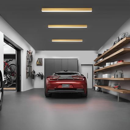 Brilagi - Plafonnier LED pour salle de bains SLEEKLINE LED/40W/230V 3000/4500/6000K doré IP44