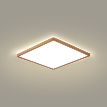 Brilagi - Plafonnier LED pour salle de bains ULTRA SLIM LED/18W/230V 30x30 cm or rose IP54
