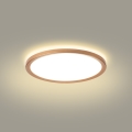 Brilagi - Plafonnier LED pour salle de bains ULTRA SLIM LED/18W/230V Ø 30 cm or rose IP54