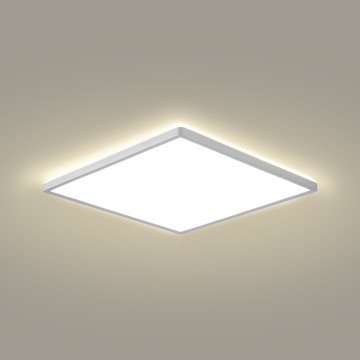 Brilagi - Plafonnier LED pour salle de bains ULTRA SLIM LED/24W/230V 42x42 cm argenté IP54