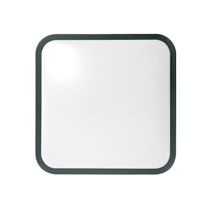 Brilagi - Plafonnier LED pour salle de bains ZENNA LED/18W/230V 28,5x28,5 cm IP44 anthracite