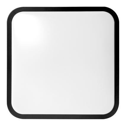 BRILAGI - Plafonnier LED pour salle de bains avec capteur ZENNA LED/36W/230V 41,5x41,5 cm IP44 noir + télécommande