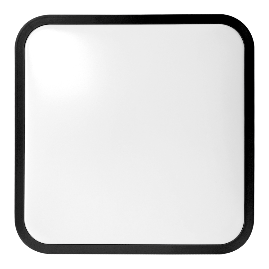 BRILAGI - Plafonnier LED pour salle de bains avec capteur ZENNA LED/36W/230V 41,5x41,5 cm IP44 noir + télécommande