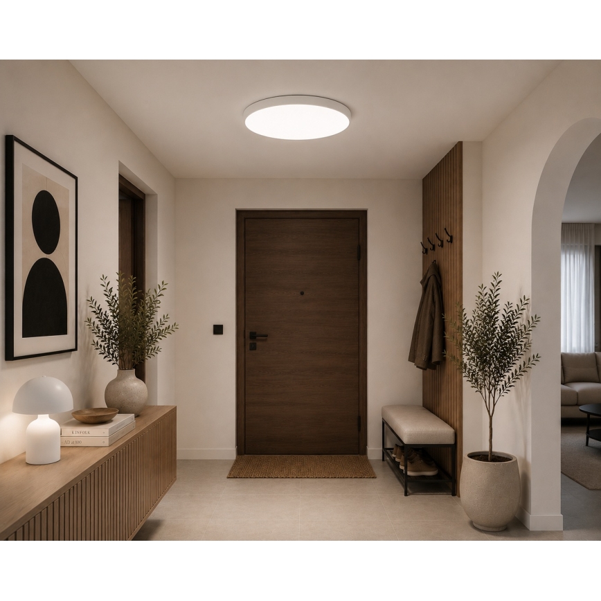 BRILAGI - Plafonnier LED pour salle de bains ZENNA LED/36W/230V Ø 42 cm IP44 blanc