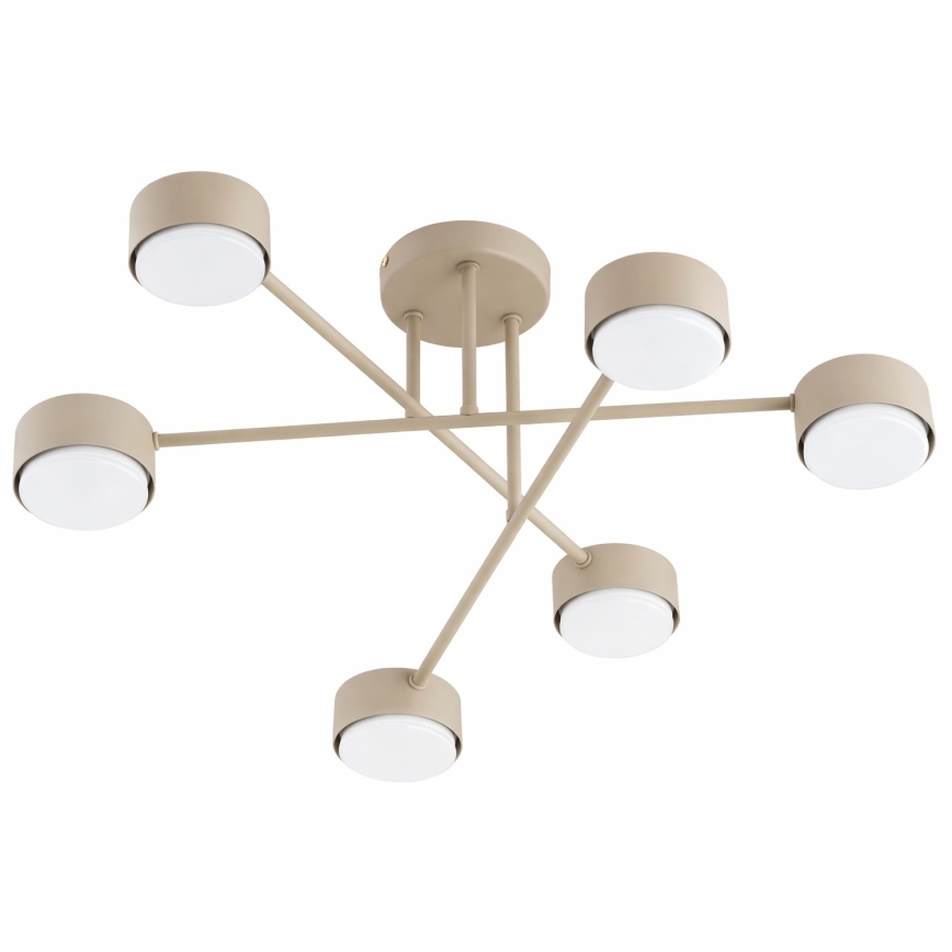 Brilagi - LED RGB+CCT Plafonnier en saillie dimmable MONO 6xGX53/14W/230V 2700-6500K Wi-Fi Tuya noir
