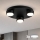 Brilagi - Plafonnier LED RGB+CCT dimmable MONO 3xGX53/14W/230V 2700-6500K Wi-Fi Tuya Ø 30 cm noir