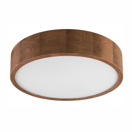 BRILAGI - Plafonnier LED RGBW dimmable CARVALHO 2xE27/12W/230V 2700-6500K chêne Ø 37,5 cm