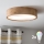 Brilagi - Plafonnier LED RGBW dimmable CARVALHO 2xE27/9W/230V 2700-6500K Wi-Fi chêne Ø 37,5 cm