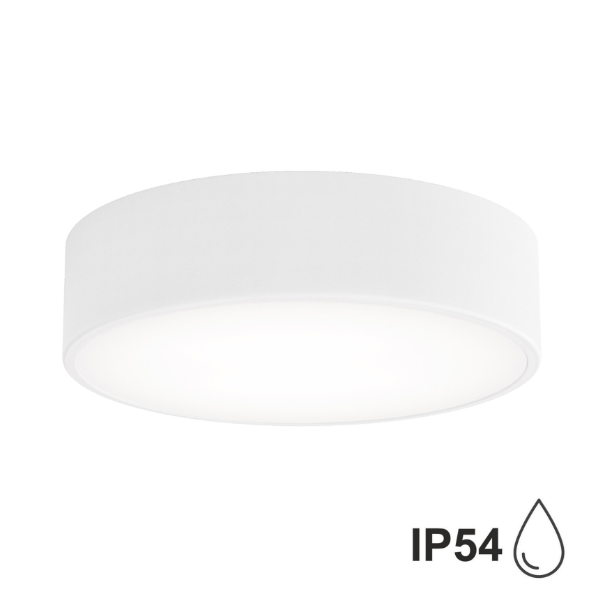 Brilagi - Plafonnier LED RGBW dimmable pour salle de bains CLARE 2xE27/9W/230V 2700-6500K Ø 30 cm IP54 Wi-Fi blanc