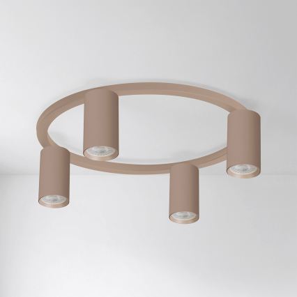 Brilagi - Plafonnier LED RGBW dimmable SELE 4xGU10/6,5W/230V 2700-6500K beige