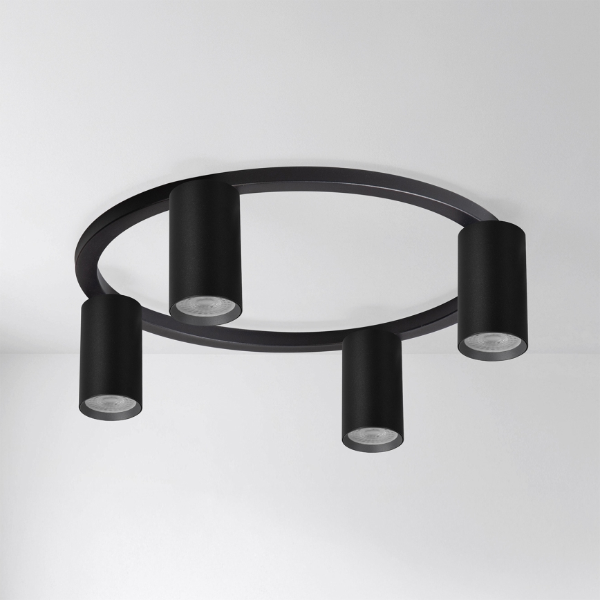 Brilagi - Plafonnier LED RGBW dimmable SELE 4xGU10/6,5W/230V 2700-6500K noir
