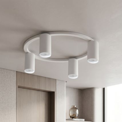 Brilagi - LED RGBW plafonnier dimmable SELE 4xGU10/6,5W/230V 2700-6500K blanc