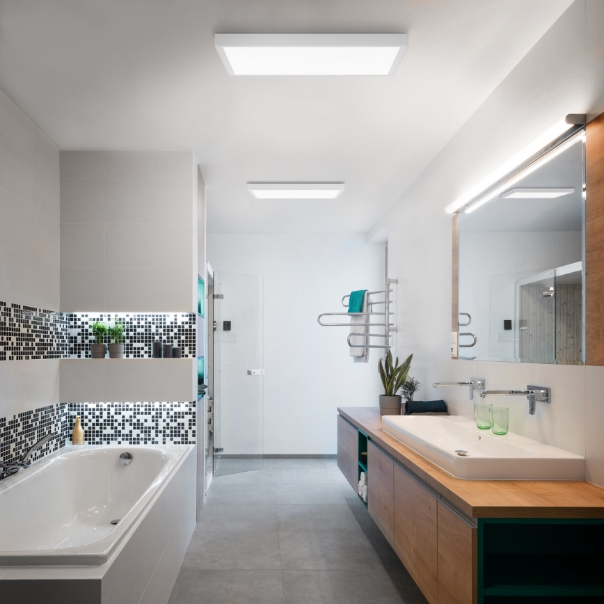 Brilagi - Plafonnier LED salle de bain FRAME LED/50W/230V 60x60 cm IP44 blanc