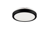Brilagi - Plafonnier LED salle de bain PERA LED/12W/230V d. 18 cm IP65 noir