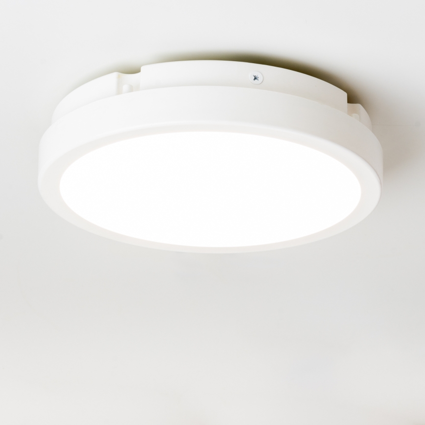 Brilagi - Plafonnier LED salle de bain PERA LED/18W/230V d. 22 cm IP65 blanc