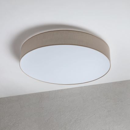 Brilagi - Plafonnier LED SIRIJA 6xE27/15W/230V Ø 80 cm beige