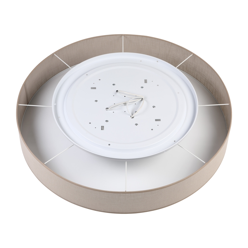 Brilagi - Plafonnier LED SIRIJA 6xE27/15W/230V Ø 80 cm beige