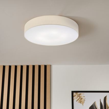 Brilagi - Plafonnier LED SIRIJA 6xE27/15W/230V Ø 80 cm crème