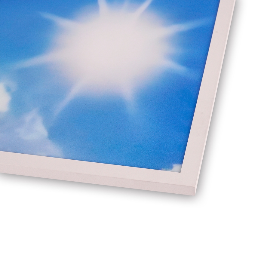 Brilagi - Plafonnier LED SLIMFRAME LED/58W/230V 60x60 cm argenté/bleu