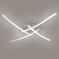 Brilagi - Plafonnier LED STRIPES LED/32W/230V 60x60 cm argenté