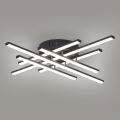 BRILAGI - Plafonnier LED STRIPES LED/42W/230V 51x51 cm noir