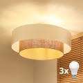 Brilagi - Plafonnier LED STYLE BOHO 3xE27/45W/230V Ø 80 cm