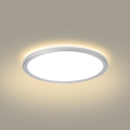 Brilagi - Plafonnier LED ULTRA SLIM pour salle de bains 12 W/230 V Ø 22,5 cm argenté IP54