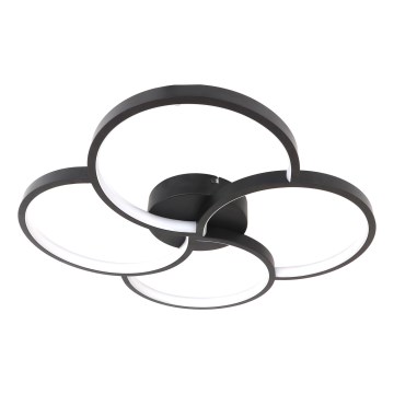 Brilagi - Plafonnier LED VELO LED/42W/230V 4000K Ø 52 cm noir